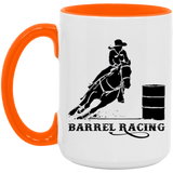 BARREL  ART TUMBLER 4HORSE AM15OZ 15oz. Accent Mug