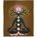 CHAKRAS PLUSH BLANKET (12 STYLES AND SIZES)