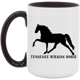Tennessee Walker (black) 4HORSE AM15OZ 15oz. Accent Mug