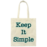 KEEP IT SIMPLE BE007 Canvas Tote Bag