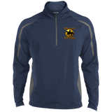 MISSOURI FOX TROTTER 1 ST851 Men's Sport Wicking Colorblock 1/2 Zip