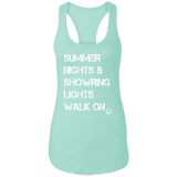 Summer Nights Showring Lights Walk On NL1533 Ladies Ideal Racerback Tank