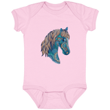MPS BLUE MAGIC 4424 Infant Fine Jersey Bodysuit