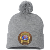 JACK HEFFINGTON (Legends Series) HAT SP15 Pom Pom Knit Cap - Patch