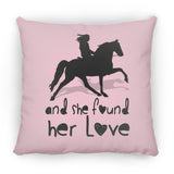 SHE FOUND HER LOVE (TWH pleasure)Bblack art ZP16 Medium Square Pillow