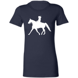 Missouri Fox Trotter LADY FINAL ART WHITE 6004 Ladies' Favorite T-Shirt