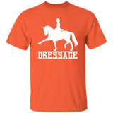 Dressage style 1(WHITE) 4HORSE G500 5.3 oz. T-Shirt