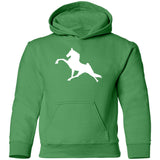 Tennessee Walking Horse Performance (WHITE) G185B Youth Pullover Hoodie