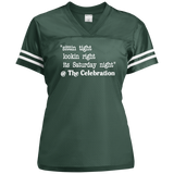 SITTIN TIGHT LOOKIN RIGHT (WHT) LST307 Ladies' Replica Jersey