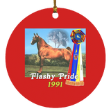 WGC FLASHY PRIDE SUBORNC Circle Ornament