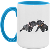 FRENCHIE PUPPY (6) AM15OZ 15oz. Accent Mug