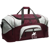 SHE FOUND HER LOVE (TWH pleasure) white art BG99 Colorblock Sport Duffel
