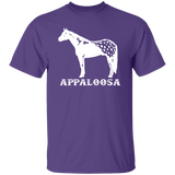 APPALOOSA STYLE 1 4HORSE WHITE G500 5.3 oz. T-Shirt