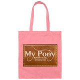 MY PONY NASHVILLE BRAND BE007 Canvas Tote Bag