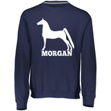 Morgan 698HBM Dri-Power Fleece Crewneck Sweatshirt