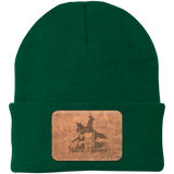 TURNIN AND BURNIN ON LEATHER CP90 Knit Cap - Patch