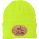 TURNIN AND BURNIN ON LEATHER CP90 Knit Cap - Patch