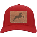 TENNESSEE WALKING HORSE PERFORMANCE LEATHER CP80 Twill Cap - Patch