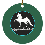 American Saddlebred SUBORNC Circle Ornament