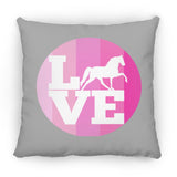LOVE TWH PLEASURE SHADES OF PINK ZP16 Medium Square Pillow