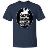 SHE LIVED HAPPY EVERY AFTER TWH PLEASURE G500 5.3 oz. T-Shirt