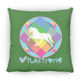 #TWHstrong 3 (Pleasure) ZP16 Medium Square Pillow