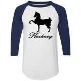 HACKNEY DESIGN 1 (black) 4HORSE 4420 Colorblock Raglan Jersey