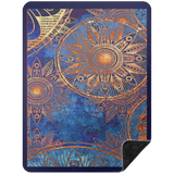 AZTEC 4 BSHL Premium Black Sherpa Blanket 60x80