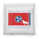 Walking Across Tennessee (Pleasure) ZP18 Large Square Pillow