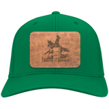 TURNIN AND BURNIN ON LEATHER CP80 Twill Cap - Patch