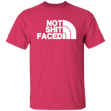 NOT SHIT FACED (WHITE) G500 5.3 oz. T-Shirt