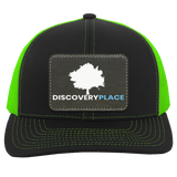 DISCOVERY PLACE RECTANGLE PATCH 104C Trucker Snap Back - Patch
