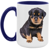 ROTTY PUPPY 1 AM15OZ 15oz. Accent Mug