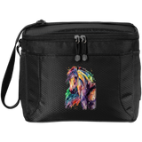 EQUINE ABSTRACT 1 4HORSE BG513 12-Pack Cooler