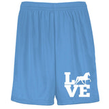 Love (TWH Pleasure) 1851 Youth Moisture-Wicking Mesh Shorts