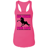 Big Licker for Life Pink NL1533 Ladies Ideal Racerback Tank