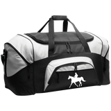 Missouri Fox Trotter WITH MALE RIDER WHITE BG99 Colorblock Sport Duffel