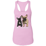 Are You Done (Frenchie) NL1533 Ladies Ideal Racerback Tank