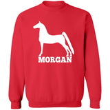 Morgan Z65x Pullover Crewneck Sweatshirt 8 oz (Closeout)