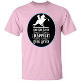 SHE LIVED HAPPY EVERY AFTER TWH PERFORMANCE G500 5.3 oz. T-Shirt