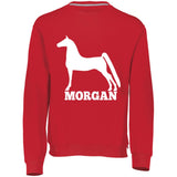 Morgan 998HBB Youth Dri-Power Fleece Crewneck Sweatshirt