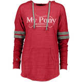 MY PONY NASHVILLE 229390 Ladies Hooded Low Key Pullover