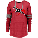 Rebel on the Rail Tennessee Walking Horse Pleasure 229390 Ladies Hooded Low Key Pullover