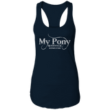 MY PONY NASHVILLE NL1533 Ladies Ideal Racerback Tank