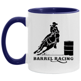 BARREL  ART TUMBLER 4HORSE AM11OZ 11 oz. Accent Mug