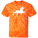 American Saddlebred (white) CD100 100% Cotton Tie Dye T-Shirt