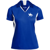 MFT LADY FINAL ART WHITE LST655 Ladies' Colorblock Performance Polo
