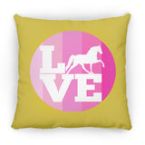 LOVE TWH PLEASURE SHADES OF PINK ZP16 Medium Square Pillow