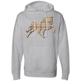 TENNESSEE WALKING HORSE DESIGN 3 JMD (BURBURY) SS4500 Midweight Hooded Sweatshirt