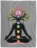 CHAKRAS PLUSH BLANKET (12 STYLES AND SIZES)